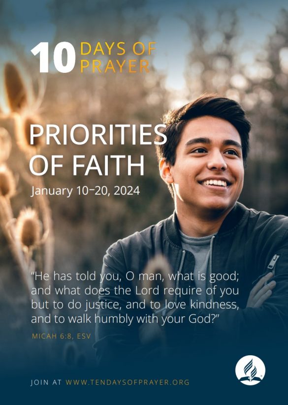 2024 Ten Days of Prayer Lufkin Seventhday Adventist Church Lufkin TX